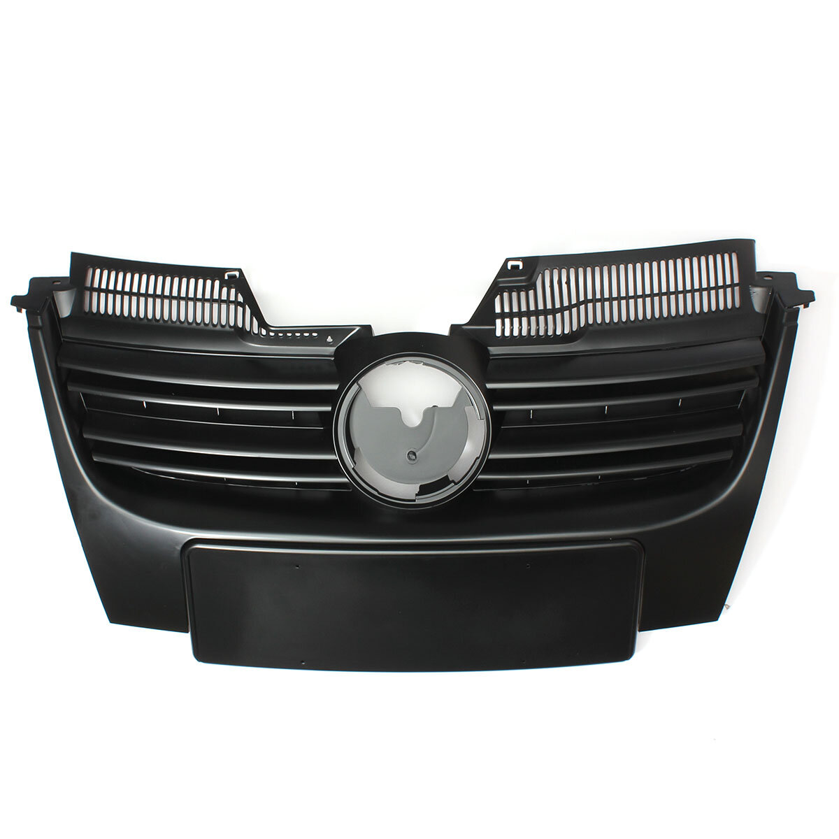 New Front Black Upper Bumper Sport ABS Grille Grill For 2006-2010 VW Jetta MK5